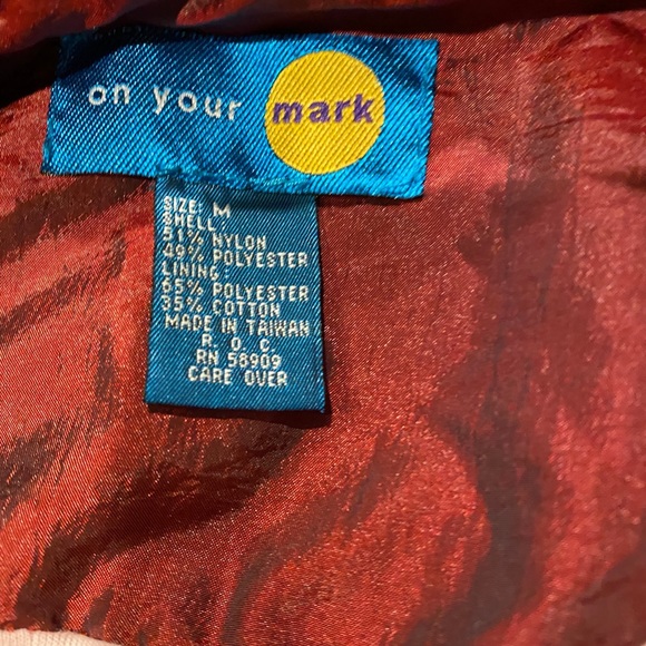 Women’s On Your Mark Jacket With Shoulder Pads Med - Picture 2 of 3